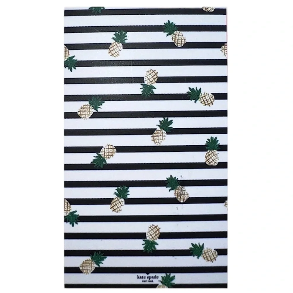 🆕 Kate Spade Pineapple Stripe Beach Towel